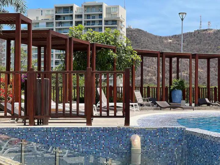 Apartamento Samaria Club Resort Santa Marta  Buitenkant foto